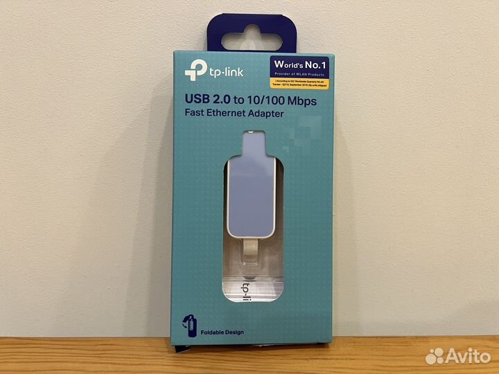 USB 2.0 Сетевой адаптер TP-link 10/100 Mbps