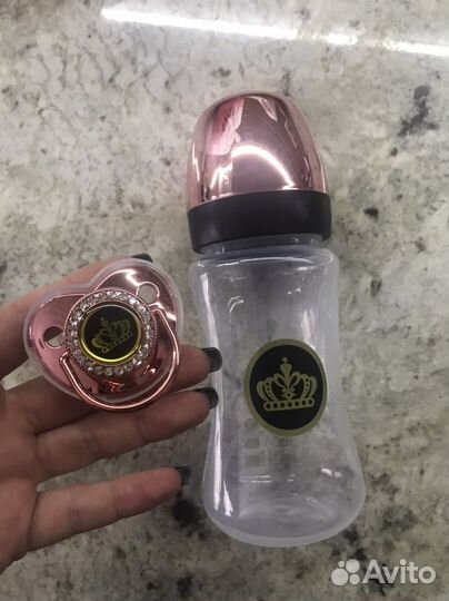 Бутылочка и соска новый набор