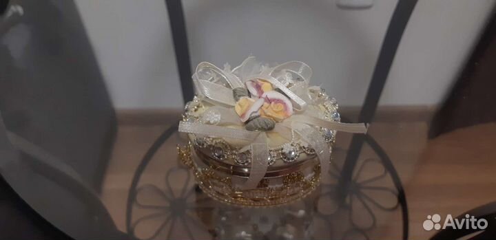 Шкатулка ручной работы керамика