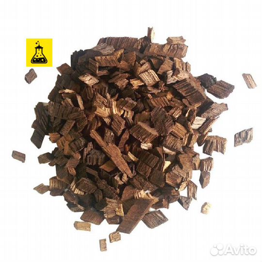 Дубовые чипсы, сильный обжиг, 100 гр