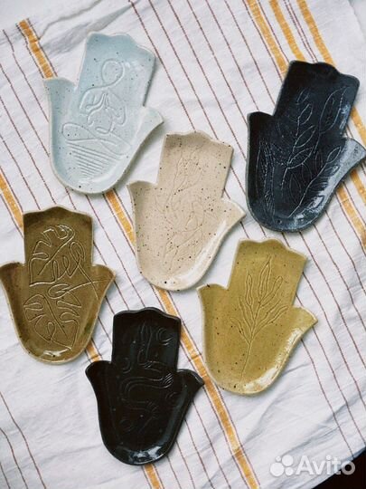 Подставка для благовоний - ладонь ручная работа