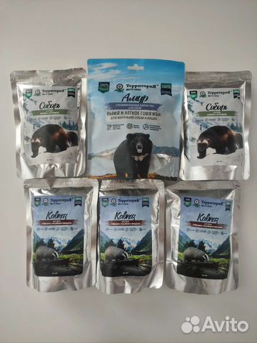 Влажный корм для собак Территория. Корм для котят