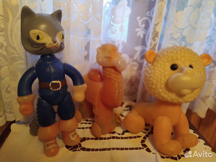 Пластмассовые игрушки СССР