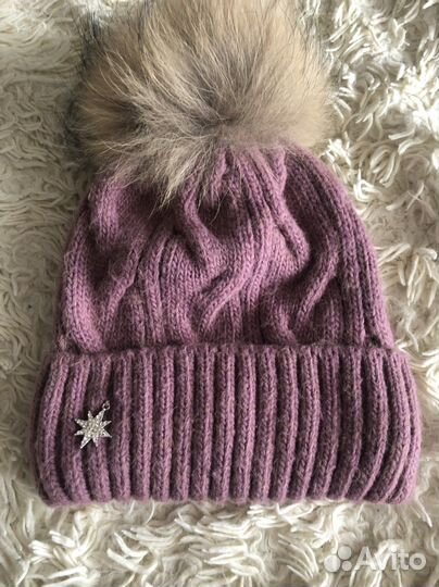 Шапка и снуд для девочки