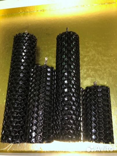 Свечи ритуальные черные