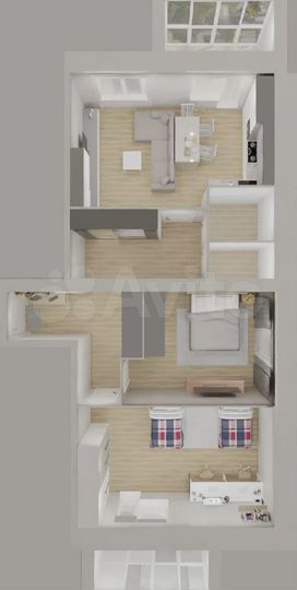 2-к. квартира, 85,6 м², 10/10 эт.