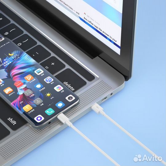 Кабель быстрой зарядки WiWU USB to Type C 6a