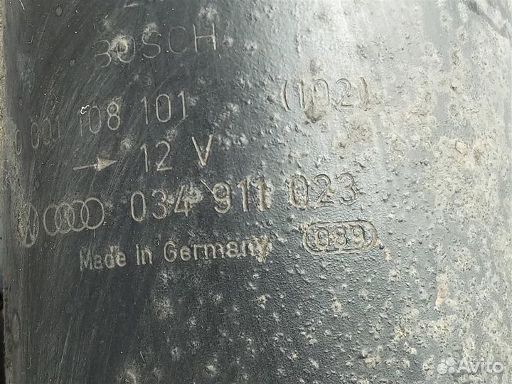 Стартер Audi 80 ACA Cabriolet
