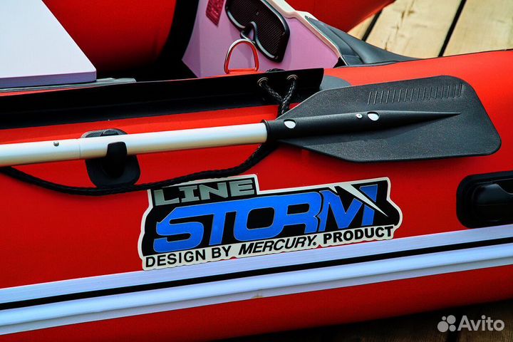 Лодка пвх Stormline Heavy Duty Air Light 340 красн