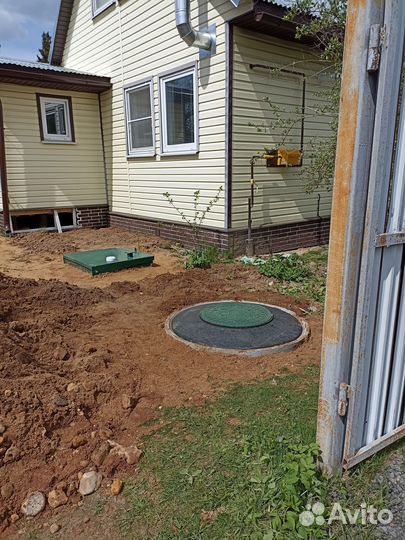 Установка септика под ключ