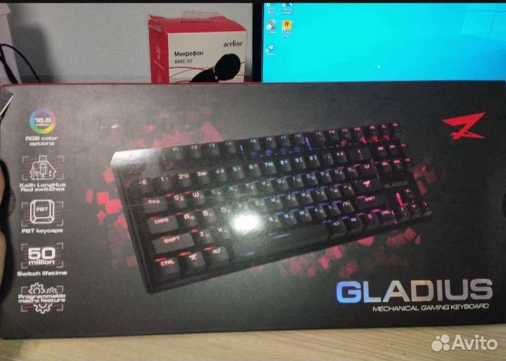 Механическая клавиатура ZET gaming gladius