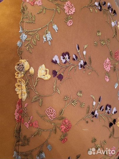 Декоративная подушка бархатная авторская