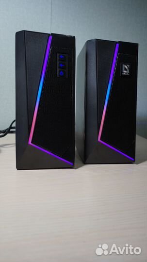 Колонки для пк defender solar 3 с блютуз, 10Вт