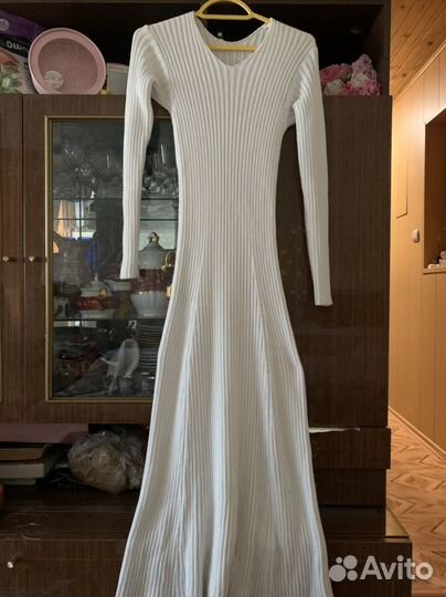 Платье теплое