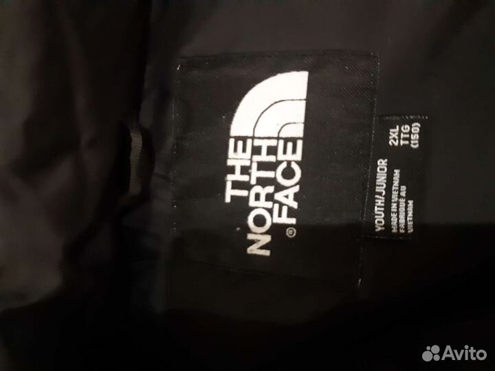 The north face пуховик 152 рост
