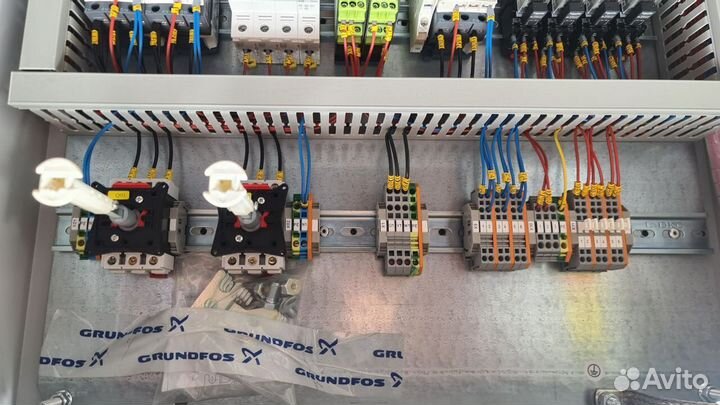 Шкафы управления Насосом Grundfos Control 4квт