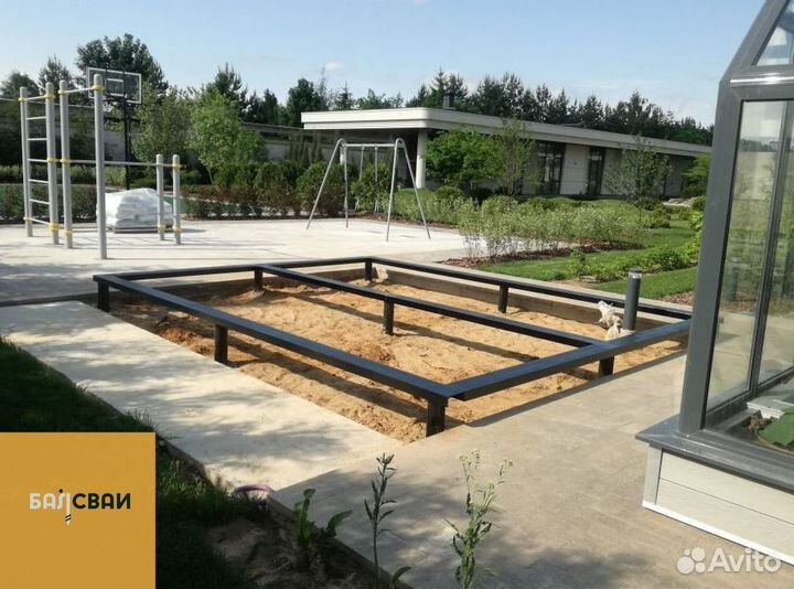 Винтовой фундамент