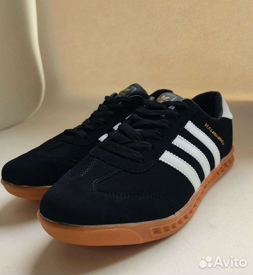 Кроссовки adidas hamburg черные