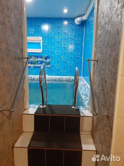 Сауна с бассейном