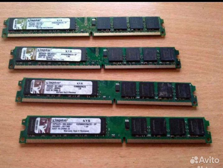 DDR2 4х2gb 800MHz