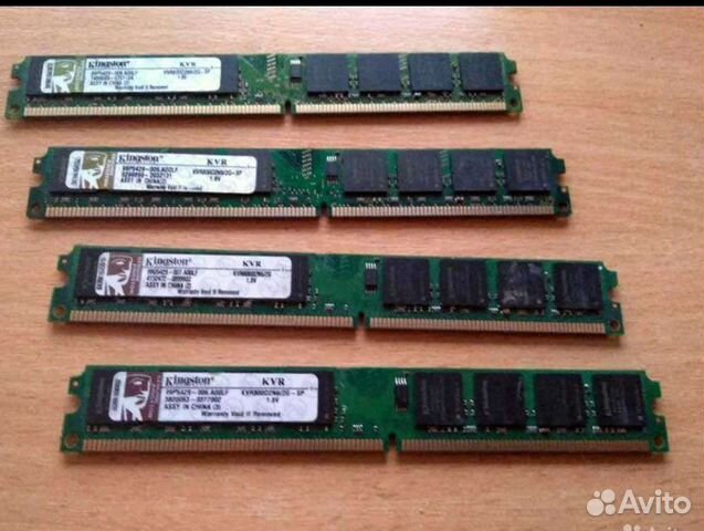 DDR2 4х2gb 800MHz
