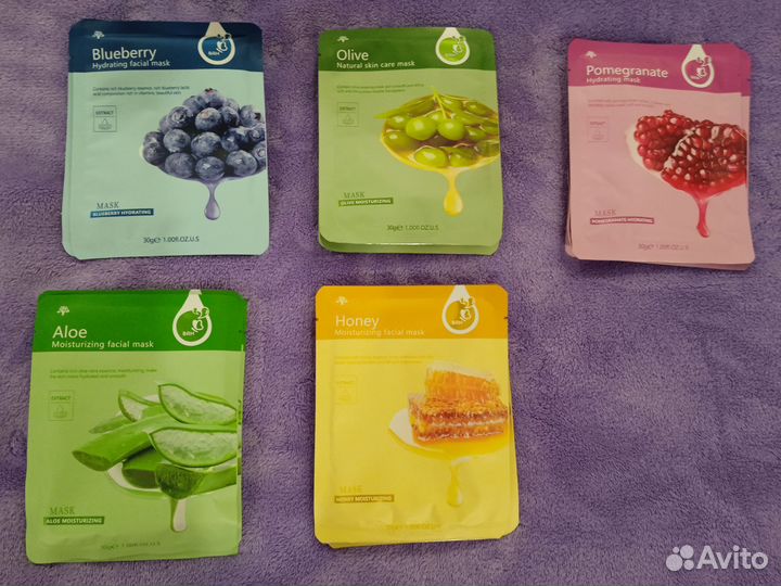 Тканевая маска для лица