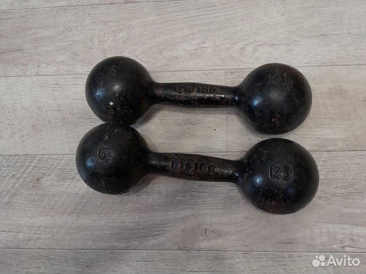 Гантели 6кг