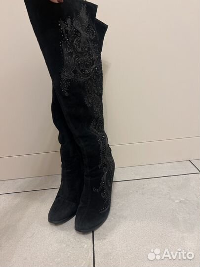 Сапоги зимние женские высокие 37