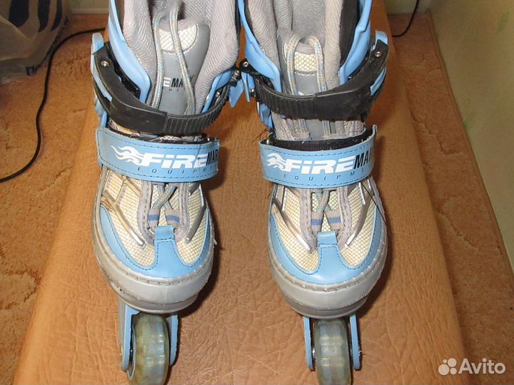 Роликовые коньки детские раздвижные 28-32 размер