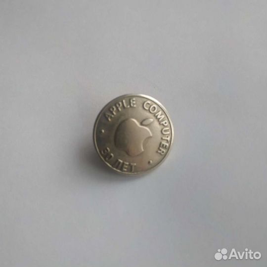 Значок-пин Apple computer - 30 лет