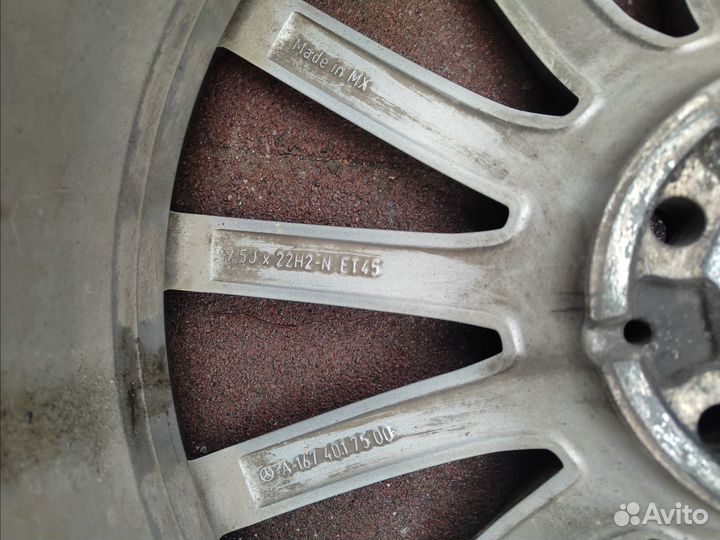 Диск R 22 Mercedes GLS 167. 1 штука