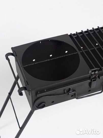 Мангал складной с подказанником и решёткой-гриль