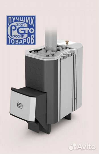 Печь для бани с баком