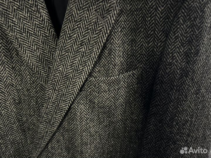 Harris Tweed Оригинал Винтаж Уникальный Пиджак