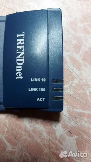 Адаптер Ethernet RJ-45 - pcmcia в ретро ноутбук