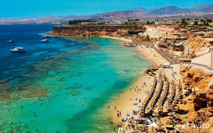 В Шарм-эш-Шейх отдых на 10 нч. 4* все включ