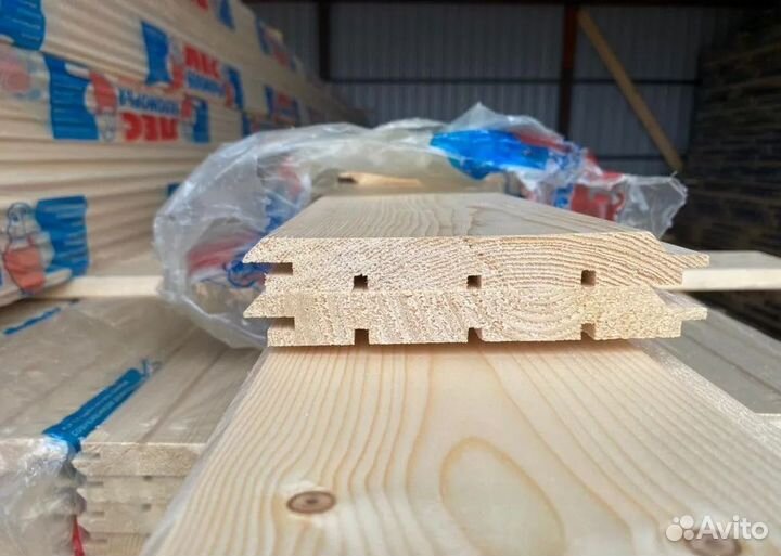 Имитация бруса / сорт ав / Пиломатериалы