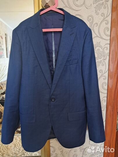 Пиджак на подростка, синий 44