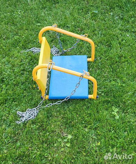Детские качели уличные подвесные
