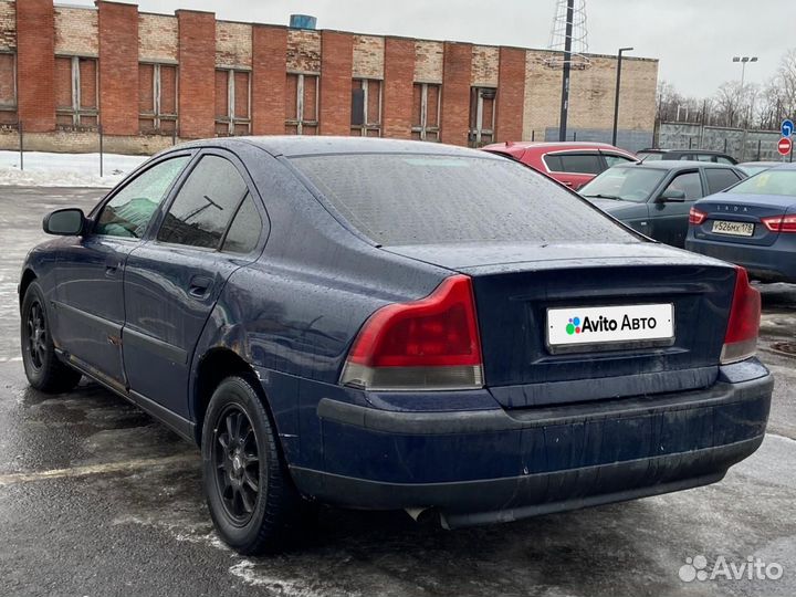 Volvo S60 2.4 AT, 2003, 275 000 км