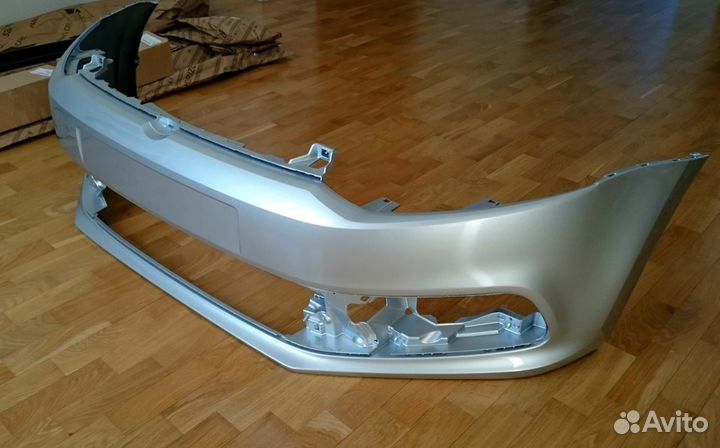 Бампер передний vw polo