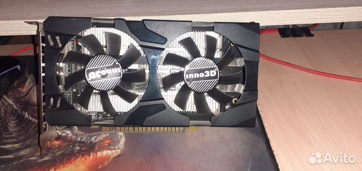 Видеокарта GeForce GTX 1050 Ti 4гб