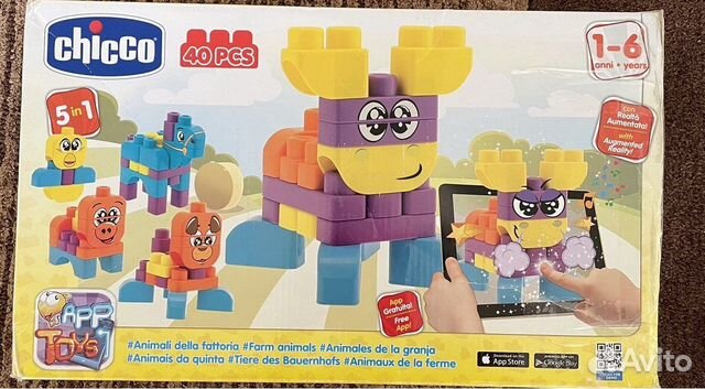 Конструктор для малышей Chicco