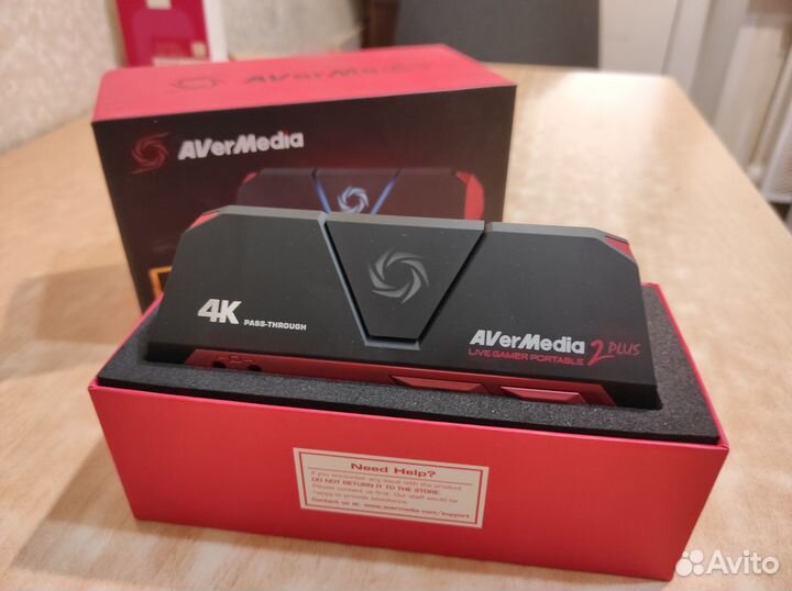 Карта видеозахвата avermedia live gamer portable 2