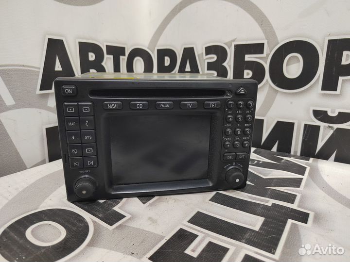Магнитола Mercedes W163