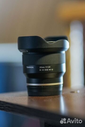 Объектив sony e tamron 20mm 2.8