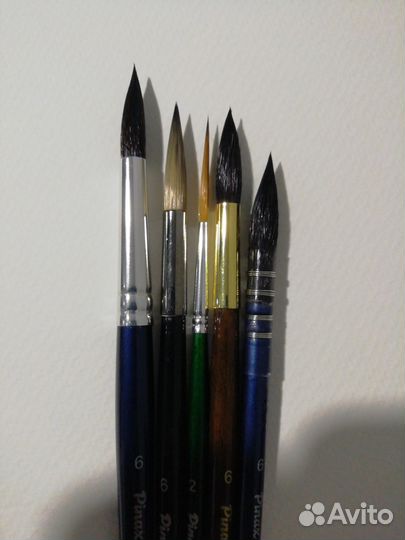 Кисти pinax 5 штук