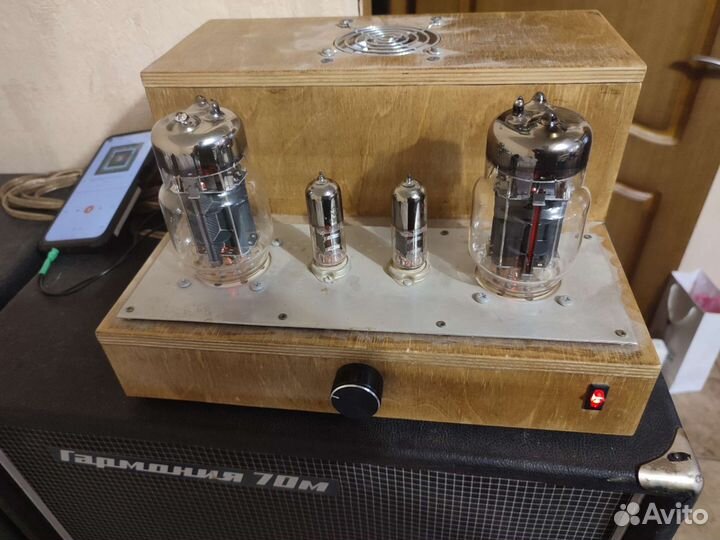 Ламповый усилитель на 6с33с