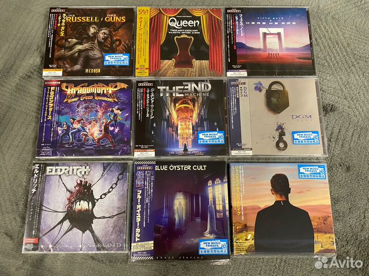 Японские компакт диски (CD japan), новые
