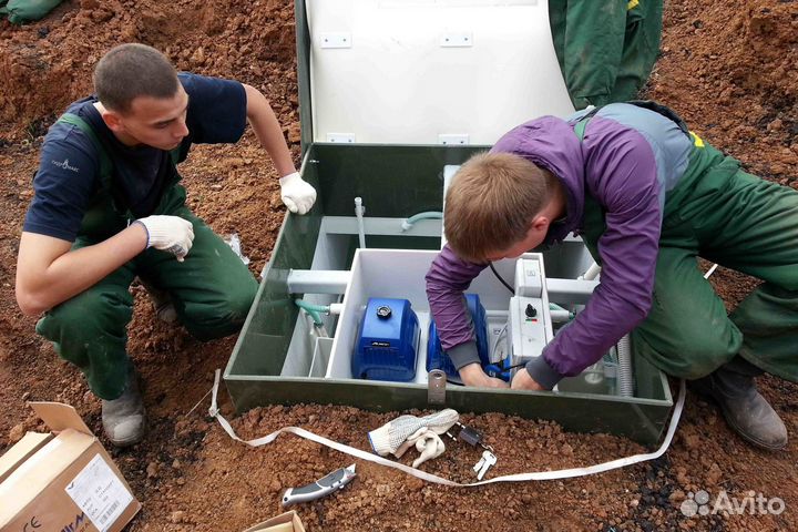 Ремонт и обслуживание Септиков – наша работа